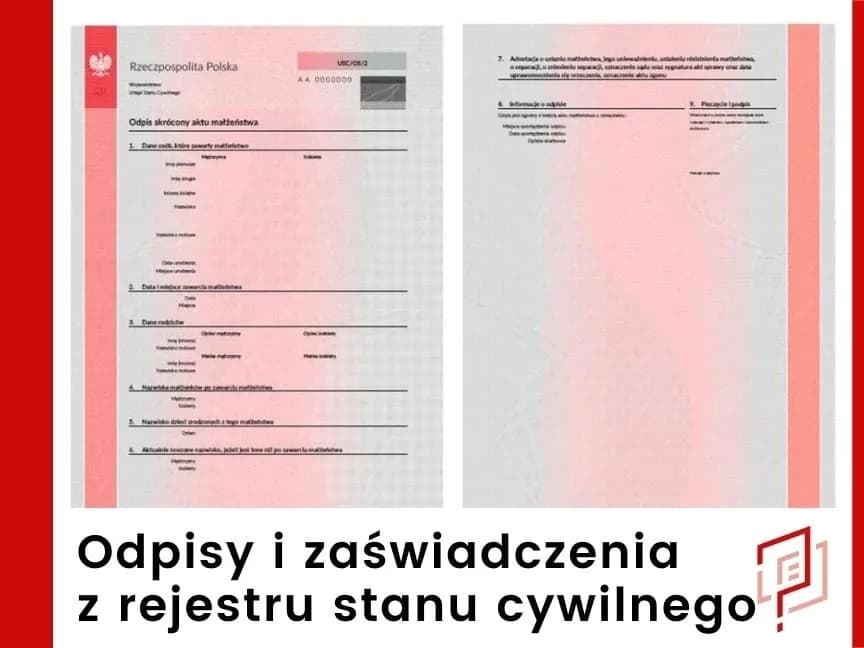 Odpis aktu małżeństwa - sprawdź realny czas oczekiwania w USC