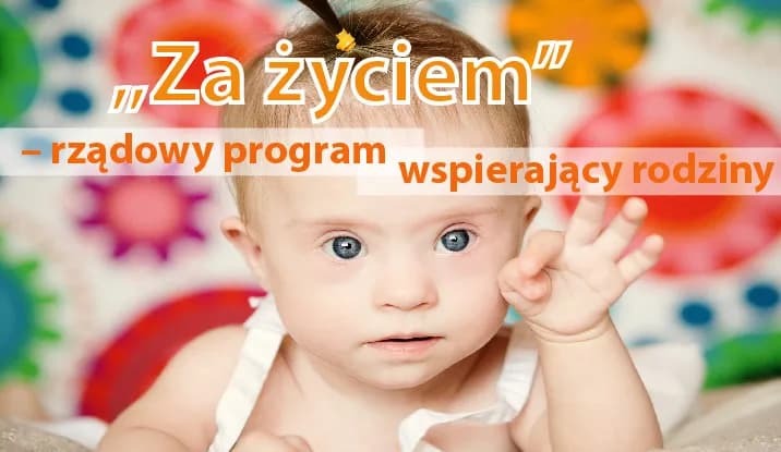 Wniosek o świadczenie "Za życiem" dla niepełnosprawnego dziecka