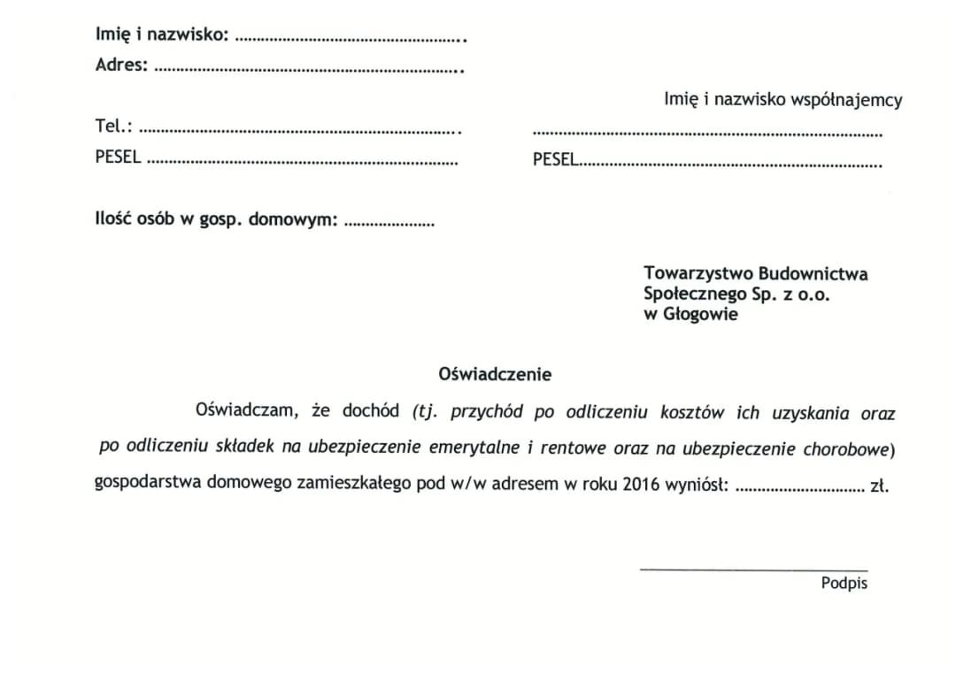 Jak napisać oświadczenie o dochodach, aby uniknąć problemów z urzędami