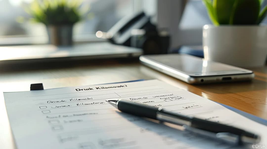 Druk kilometrówki: darmowy wzór do wypełnienia online