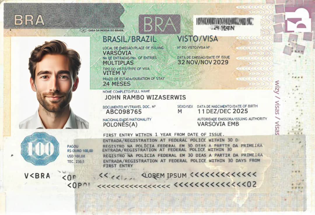 Wnioski o wizę do Brazylii: krok po kroku procedura dla Polaków