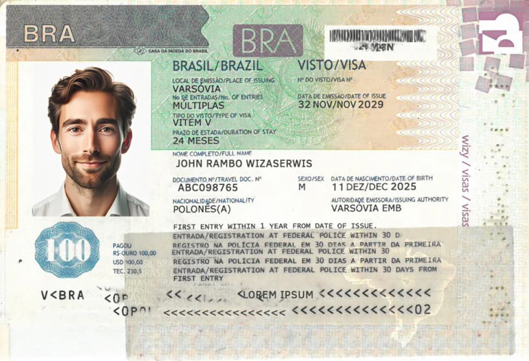 Wnioski o wizę do Brazylii: krok po kroku procedura dla Polaków