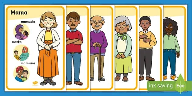 Materiały o członkach rodziny do druku: najlepsze pomoce dla dzieci